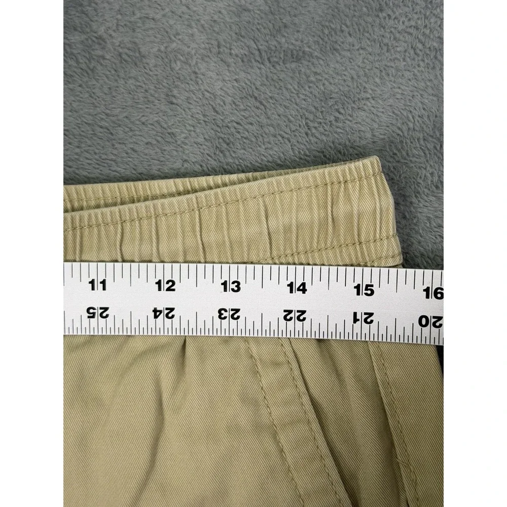 Aero‎ Joggers Mens XS Tan Khaki Pants Drawstring Pullon Elastic Waist Stretch